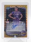 ZAKIYAH JOHNSON 2025-26 BOWMAN CHROME 1ST GOLD GEOMETRIC AUTO ROOKIE /50 Q6633