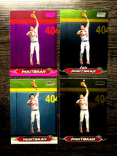 Lars Nootbaar 2024 Topps Stadium Club Black & Pink Foils, Chrome & Base #253