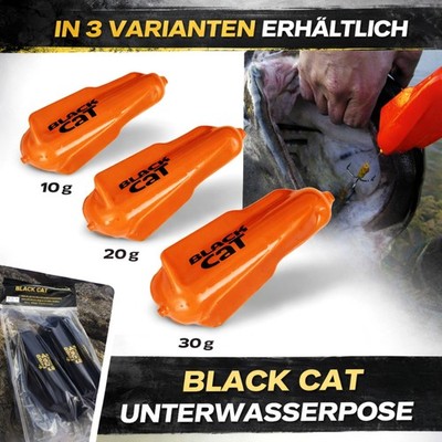 Black Cat Propeller U-Pose X-Strong Unterwasserpose neon red 10 - 30g Wallerpose