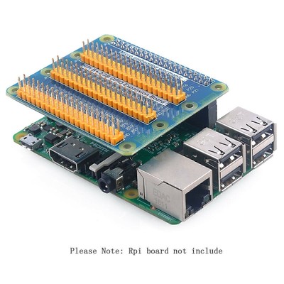 Universal 3 GPIO Ports Extended RPI B+/2B/3B+/4B GPIO Expansion PCB Board