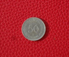 0,50 PFENNIG  (DM)   PR&Auml;GUNG  --F-- 1974