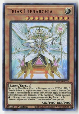 Yugioh - Trias Hierarchia MP21-EN058 1st Edition - Ultra Rare