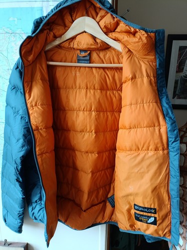 Jack Wolfskin Helium Jacket, Orion Blue/Orange, Men's Small, VGC - Picture 11 of 24