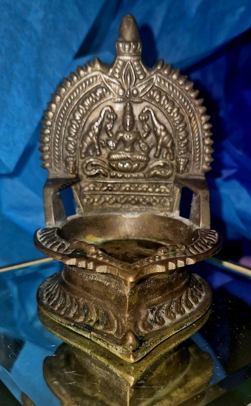 Antique Tibetan Master Oil Lamp