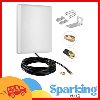High-Gain 15dBi Directional WiFi Antenna for Outdoor Use - 2.4GHz & 5GHz