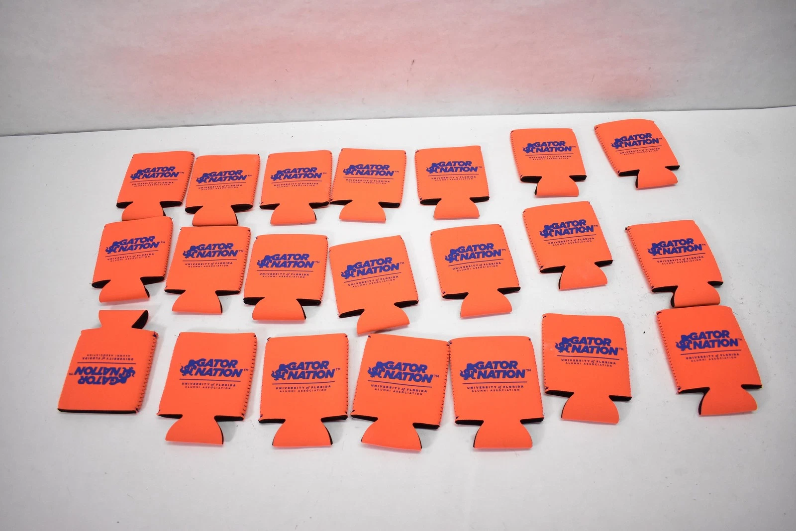 Florida Gators Koozie Lot NCAA Football Drink Cooler Set of 21 Gator Nation