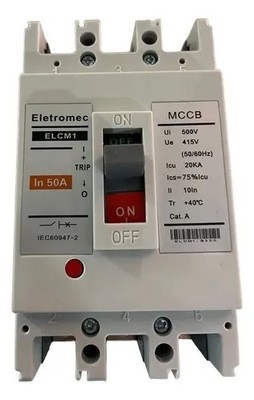 ELCM1-B350 Eletromec 50A 500V 50-60Hz