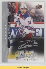 2018-19 Upper Deck MVP Silver Script Mats Zuccarello #28 READ kr0