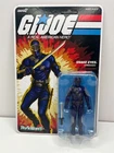 SUPER7 G.I JOE COBRA O-RING STYLE SNAKE EYES REACTION FIGURE MOC NEW