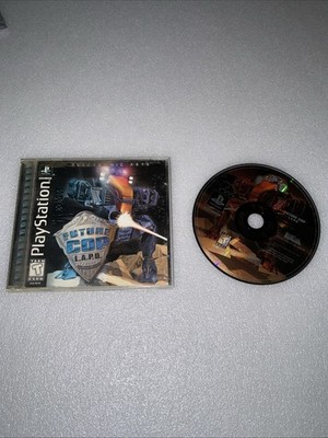 Future Cop LAPD Sony PlayStation 1 PS1 1998 USA Reg Card Attached. Case Dusty