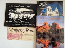 VINTAGE LOT of 11 Travel Brochures: Monticello, Sedona, San Diego, etc.
