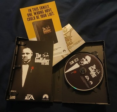 ''The Godfather'': The Game for PC DVD-ROM Released 2006. Map + Manual. CIB VG US