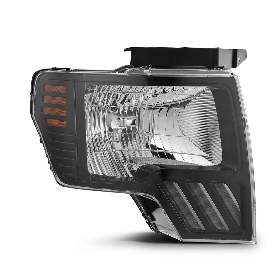 FOR 2009-2014 Ford F-150 Pickup G2 LED Projector Headlights Alpha-Black Pair - Изображение 4 из 4