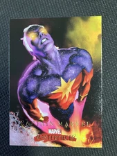 2008 Upper Deck Marvel Masterpieces #9 Captain Marvel