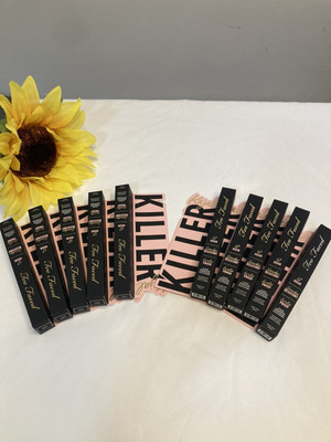 #ad Lot Of 10 Too Faced Killer Kajal 12H Waterproof LongWear Eyeliner INTENSE BLACK $87.99