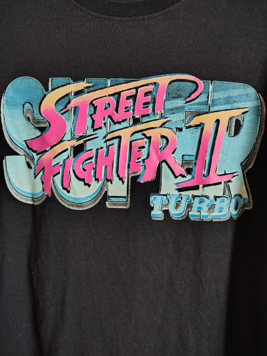 Vintage Capcom Street Fighter 2 Graphic T Shirt XL 90s Promo | eBay