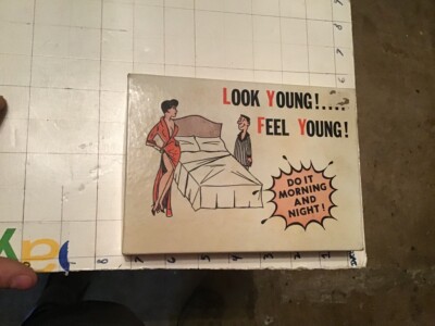 1960s or 70s trick/gag/ joke: LOOK YOUNG FEEL YOUNG inventex corp allentown pa