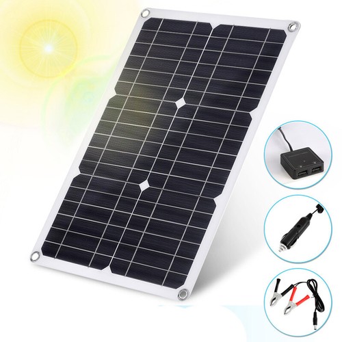 Solarpanel Solarmodul Solarzelle 100A Solar Laderegler Kit fur Boot Camping DHL - Bild 13 von 19