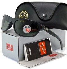 Ray-Ban Balorama Black l Polarized Green Classic G-15 RB4089 601/58 62mm