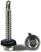 Stainless Steel Roofing Siding Screws Hex Washer Head Tek Epdm 12 X 1-1/2 1000pc on sale Stainless Steel Roofing Siding Screws Hex Washer Head Tek Epdm 12 X 1-1/2 1000pc on sale