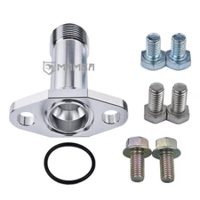 85mm 12AN Turbo Oil Drain Flange Adapter For BorgWarner S360 S375 S475 S480