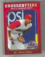 2011 WILLIAMSPORT CROSSCUTTERS TEAM SET MINOR LGE COMPLETE NEW 