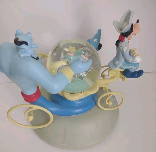 25TH ANNIVERSARY SNOW GLOBE Magical World Of Disney MICKEY GOOFY Read Desc - Picture 3 of 7