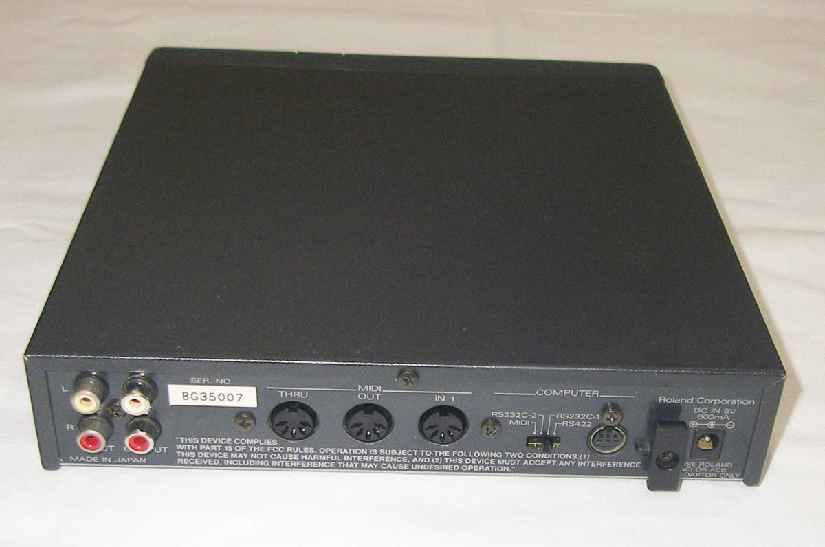動作品✨ Roland ローランド　SC-55mk2 SOUND CANVAS Roland SC-55 mkII mk2 SOUND Canvas MIDI Sound Module | eBay