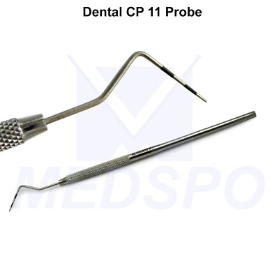 Dental CP 11 Probe Color Marking Depth Measuring Teeth Examine Periodontal Probe