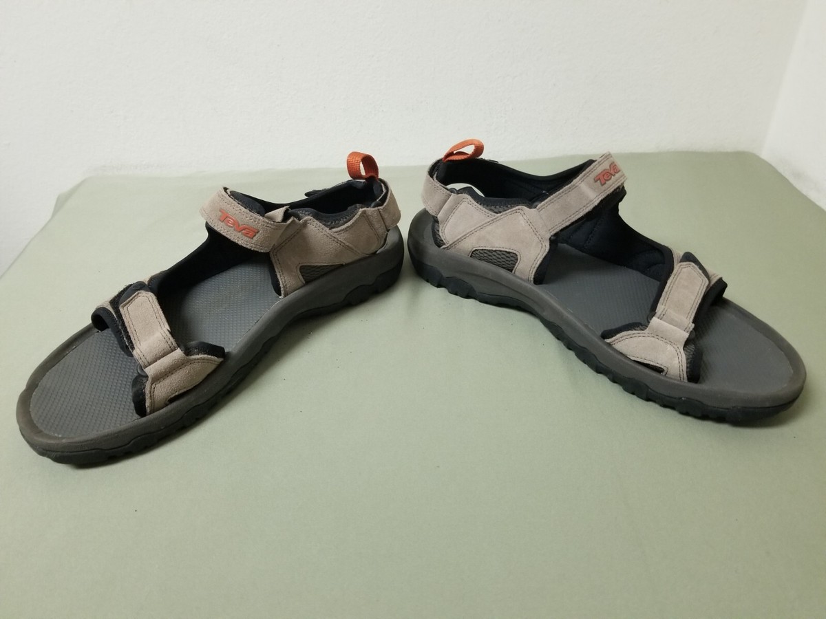 Teva Mens Suede Adjustable Strap Sandals S/N 4144 | eBay display picture 1