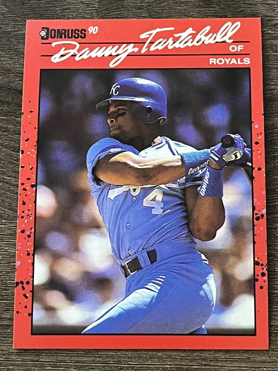 その他 baseball card ERROR NO DOT 1990 DONRUSS BASEBALL CARD #322 DANNY TARTABULL