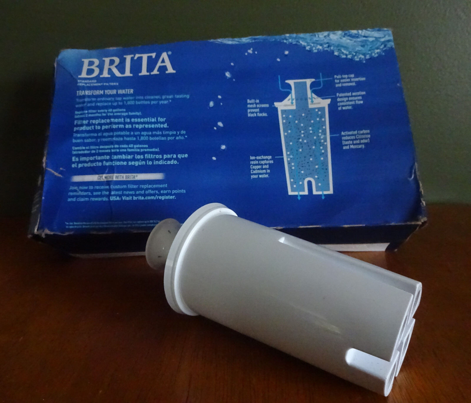 Original Brita Std. Replacement Filters for Pitchers and Dispensers