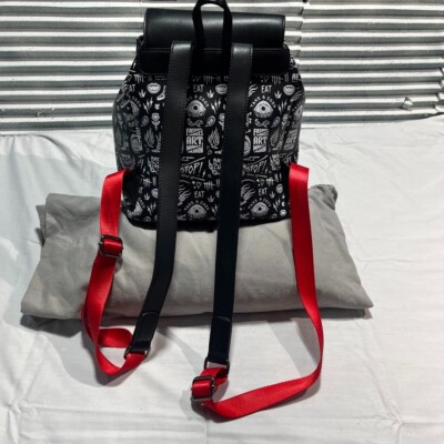Loungefly Backpack Disney Black Live Action Movie Cruella Devil Graffiti Loungefly Backpack Disney Black Live Action Movie Cruella  main image 4