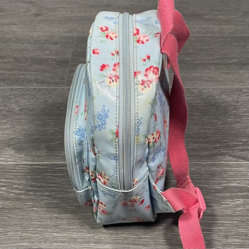 Cath Kidston Kids Backpack Rucksack Mini Toddler Bag Roses Flowers Birds Blue - Picture 3 of 10
