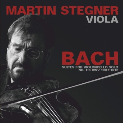 BACH: SUITES FOR VIOLONCELLO SOLO 1-6 BWV 1007-  STEGNER,MARTIN  2 CD NEU