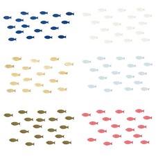 18 Holz Fische Tischdeko Taufdeko für Taufe Kommunion Konfirmation uvm - wählbar