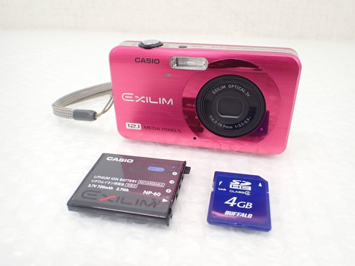 CASIO EXILIM EX-Z90 Pink 12.1MP Compact Digital Camera JAPAN CASIO EXILIM EX-Z90 Pink 12.1MP Compact Digital Camera JAPAN