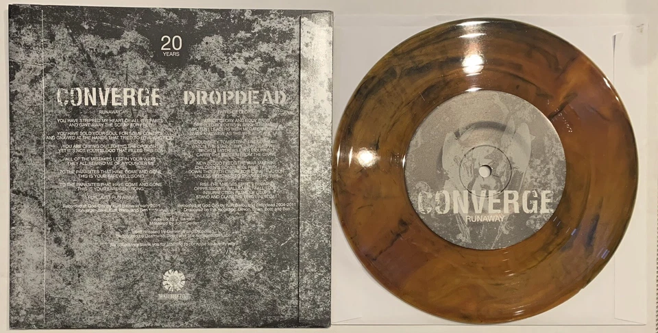 CONVERGE / DROPDEAD 7” Vinyl-The Dillinger Escape Plan Spazz Infest Despise You - Image 3 of 4