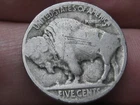 1920 D Buffalo Nickel 5 Cent Piece- Denver, About Good Details
