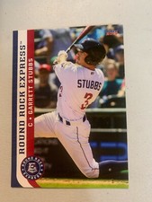 Garrett Snubs 2018 Round Rock Express Team Card