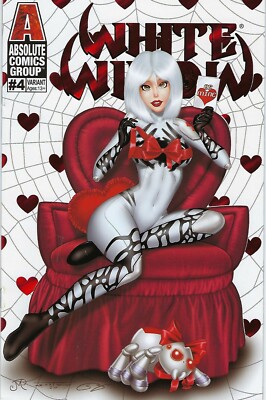 White Widow # 4 Jenna Powell Valentine's Day Special Foil Cover Edition !!!   NM