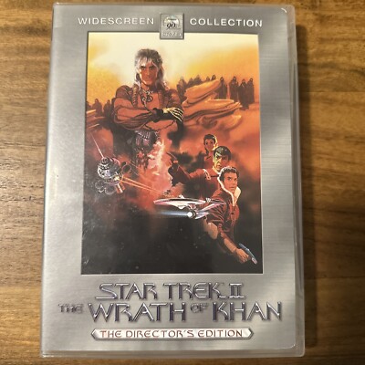 Star Trek II: The Wrath of Khan (DVD, 2002, 2-Disc Set, Directors Edition)