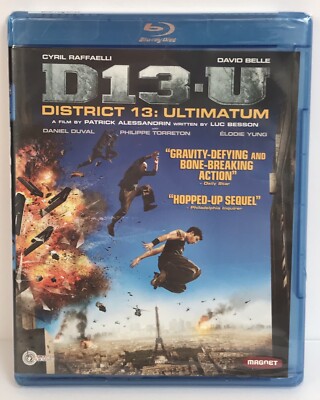 District 13-U: Ultimatum (Blu-ray Disc, 2010) Sealed/Brand New