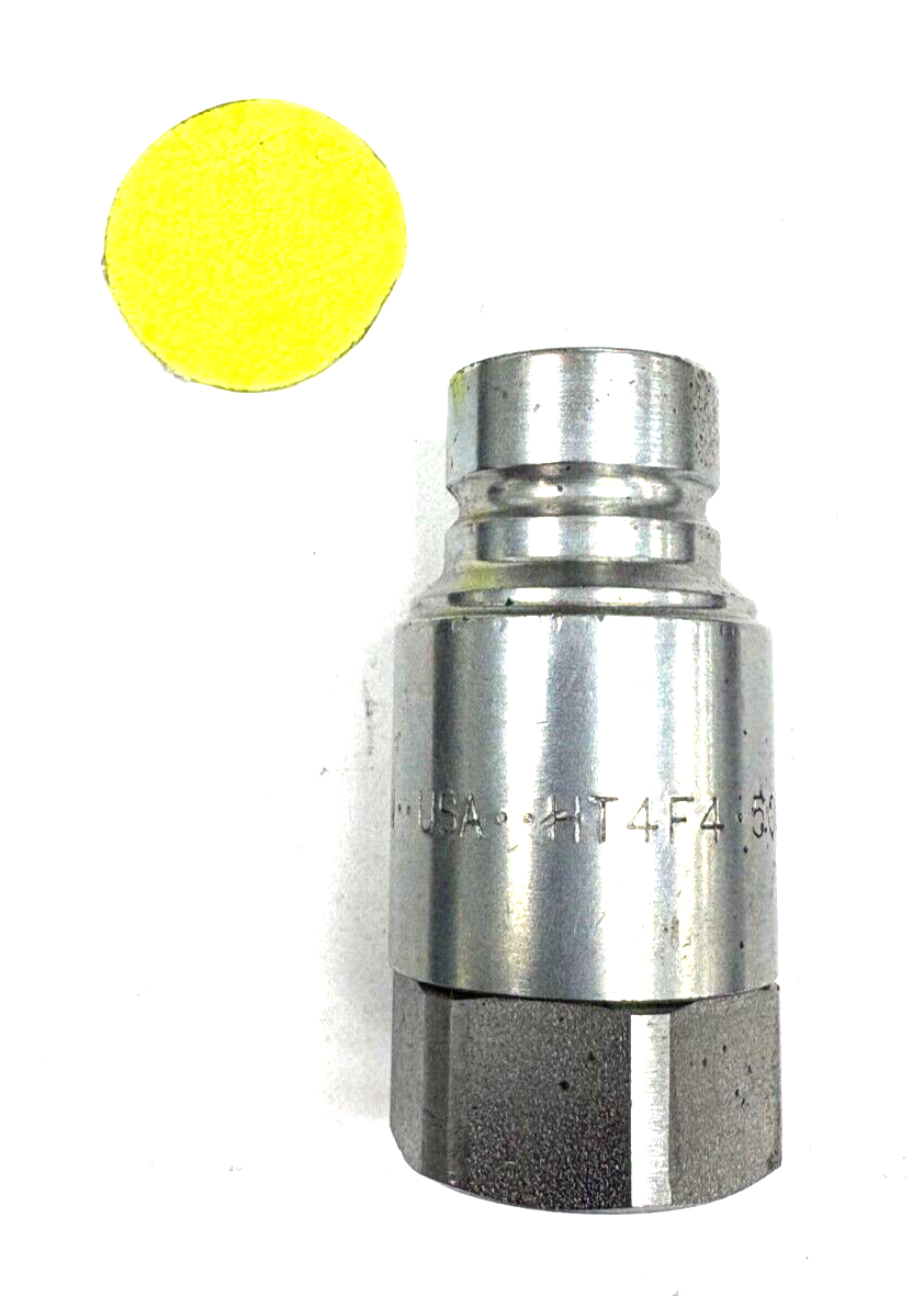 DIXON HT4F4 5000 PSI FLAT FACE HYDRAULIC NPTF COUPLER