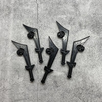 5x Corrupted  Ashbringer knight Sword for Minifigures B3F017 Warcraft Wow