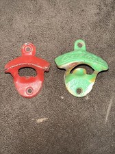 Vintage Coca Cola Wall Mount Metal Bottle Opener Starr Made in USA And Other