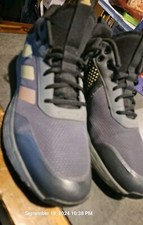 adidas Own The Game 2.0 Men's Black Grey Gold Basketball Shoes Sneakers Trainers