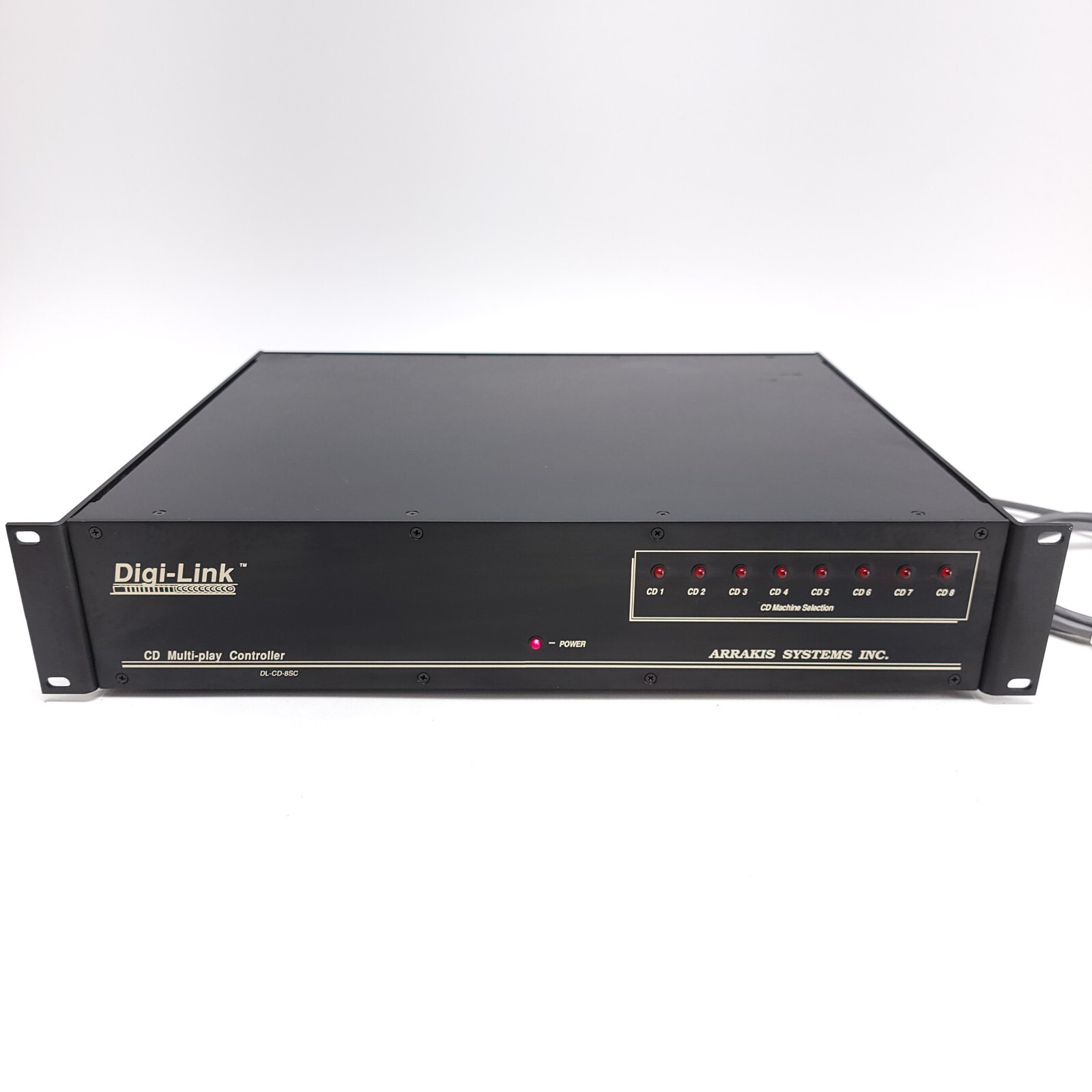 Arrakis dig-link cd multi-play controller radio broadcast equipment untested