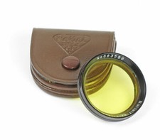Rolleiflex Filter Heil Rollei 28mm Yellow Light Snap On No.663526