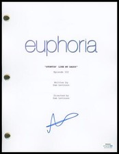 Austin Abrams "Euphoria" AUTOGRAPH Signed 'Stuntin' Like My Daddy' Script B ACOA